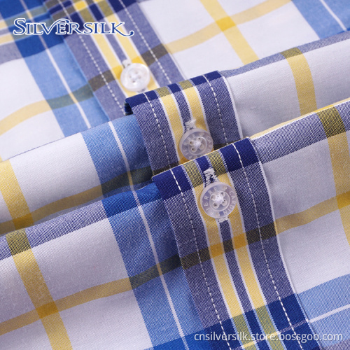 Dubai Check Student Full Sleeve Custom Boys Shirts